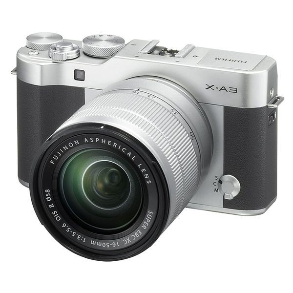 芸能人愛用 １年保証 中古 美品 シルバー レンズキット X-A3 FUJIFILM