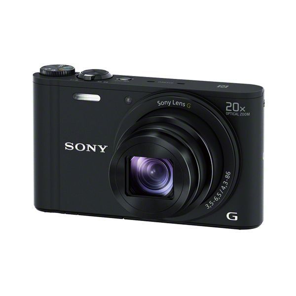 中古 １年保証 美品 SONY Cyber-shot DSC-WX350 ブラック_画像1