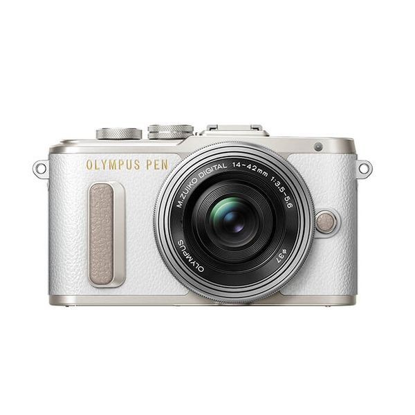 超歓迎 OLYMPUS 美品 １年保証 中古 E-PL8 ホワイト EZレンズキット 14