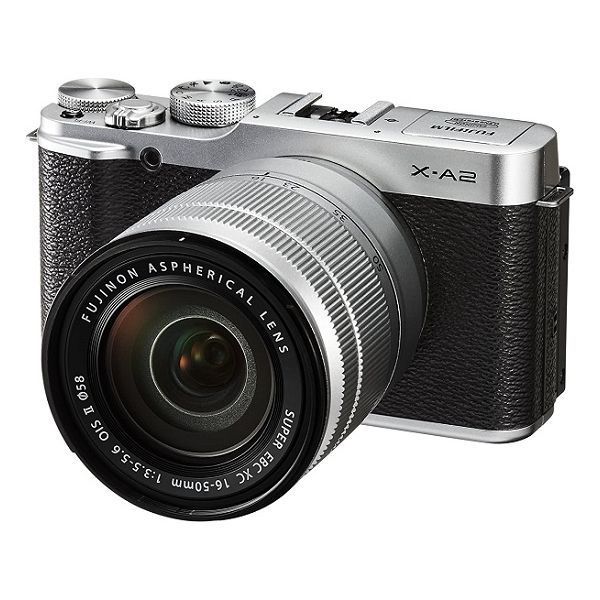 中古 １年保証 美品 FUJIFILM X-A2 レンズキット シルバー_画像1