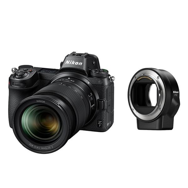 中古 １年保証 美品 Nikon Z7 レンズキット 24-70mm F4S + FTZマウントアダプターキット_画像1