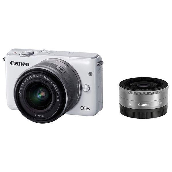 在庫あり/即出荷可】 M10 EOS Canon 美品 １年保証 中古 15-45mm