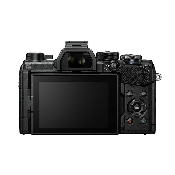 中古 １年保証 美品 OLYMPUS OM-D E-M5 Mark III レンズキット 14-150mm II ブラック_画像2