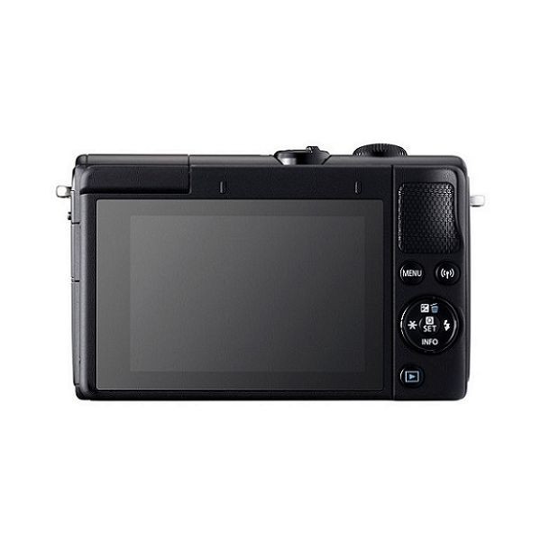 中古 １年保証 美品 Canon EOS M100 ダブルレンズキット 15-45mm IS STM + 22mm F2 STM ブラック_画像3