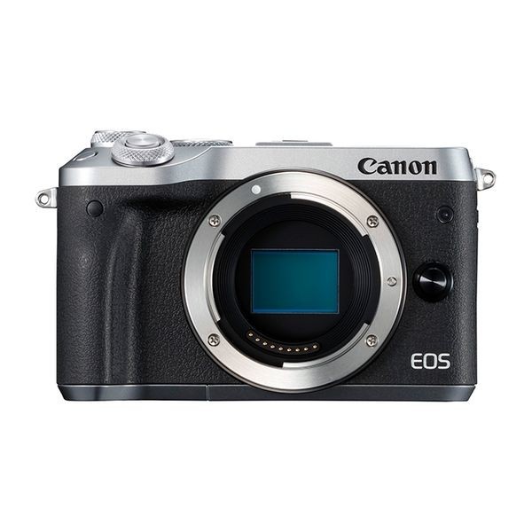 あすつく】 中古 １年保証 美品 Canon EOS M6 ボディ シルバー