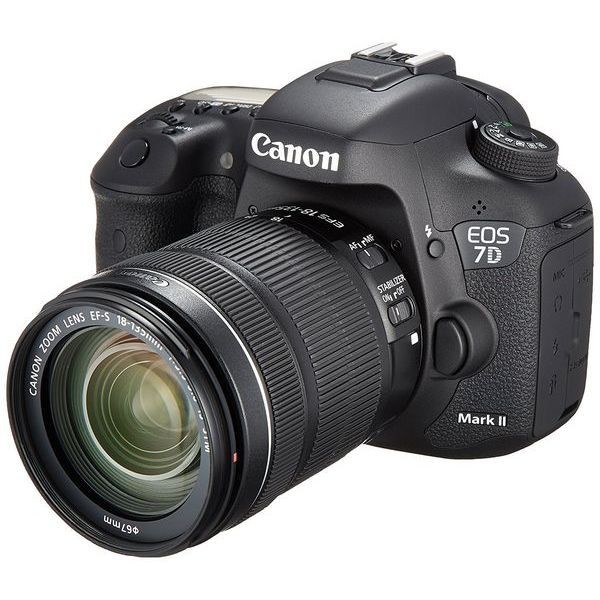 中古 １年保証 美品 Canon EOS 7D Mark II EF-S 18-135mm IS USM and W-E1_画像5