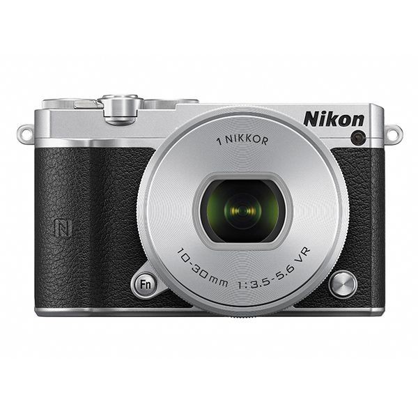 中古 １年保証 美品 Nikon J5 標準パワーズームレンズキット シルバー