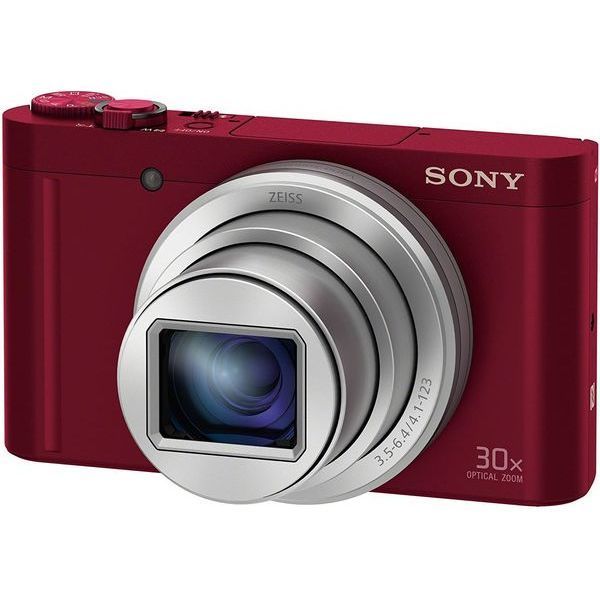 中古 １年保証 美品 SONY Cyber-shot DSC-WX500 レッド_画像2