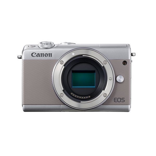 中古 １年保証 美品 Canon EOS M100 ボディ グレー_画像1