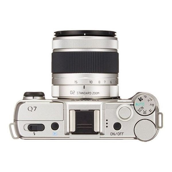 1年保証 美品 PENTAX Q7 ダブルズームキット シルバー