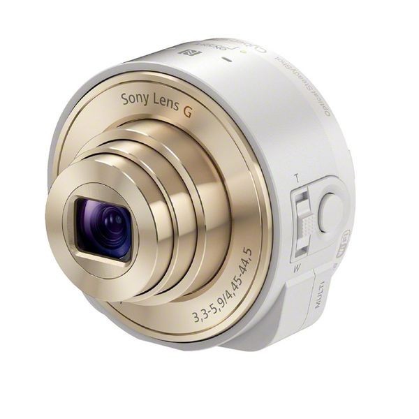 中古 １年保証 美品 SONY Cyber-shot DSC-QX10 ホワイト_画像1