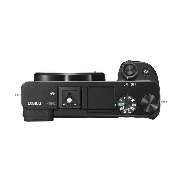 中古 １年保証 美品 SONY α6100 ダブルズームレンズキット ILCE-6100Y ブラック_画像3