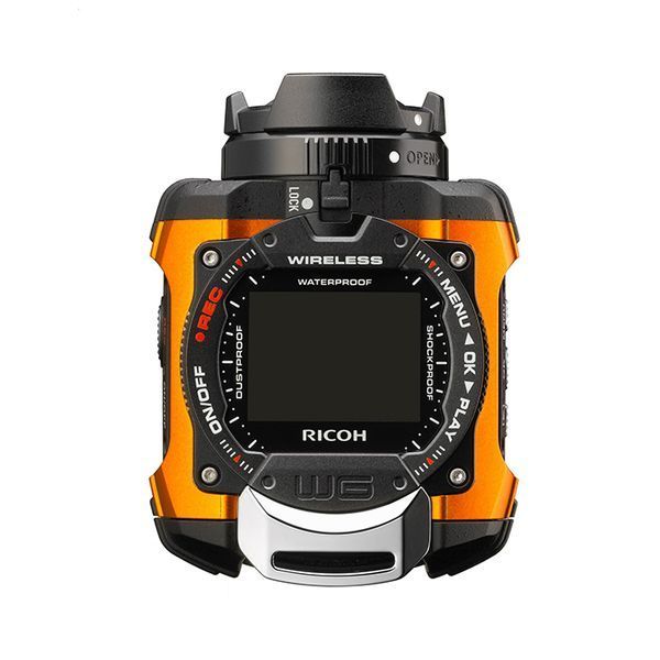 中古 １年保証 美品 RICOH WG-M1 オレンジ_画像3