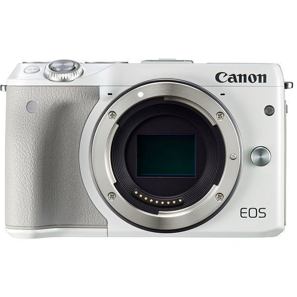 注目ブランド Canon 美品 １年保証 中古 EOS ホワイト ボディ M3