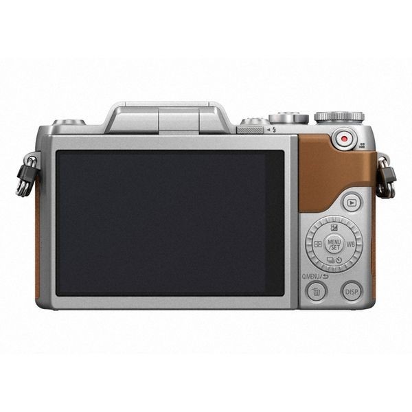 １年保証 美品 Panasonic LUMIX DMC-GF7 ボディ ブラウン