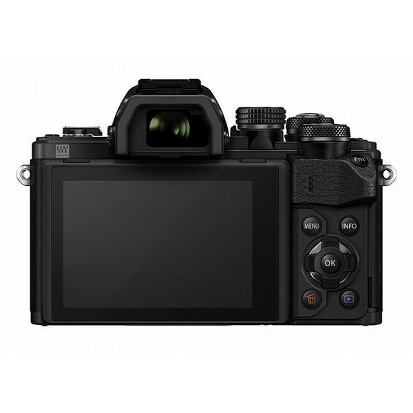 中古 １年保証 美品 OLYMPUS OM-D E-M10 Mark II ダブルズームキット ブラック_画像2