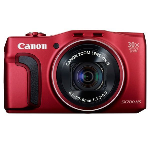 中古 １年保証 美品 Canon PowerShot SX700 HS レッド