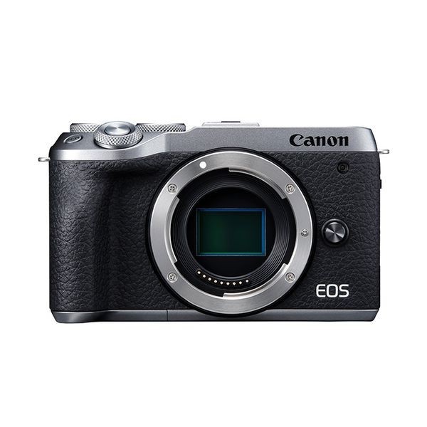 中古 １年保証 美品 Canon EOS M6 Mark II ボディ シルバー_画像1