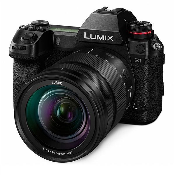 中古 １年保証 美品 Panasonic LUMIX DC-S1M 標準ズームレンズキット 24-105mm F4 MACRO ブラック_画像5