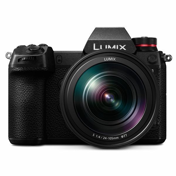 中古 １年保証 美品 Panasonic LUMIX DC-S1M 標準ズームレンズキット 24-105mm F4 MACRO ブラック_画像1