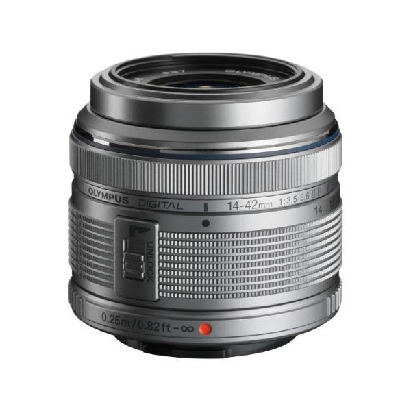 中古 １年保証 美品 OLYMPUS M.ZUIKO 14-42mm F3.5-5.6 II R シルバー_画像2