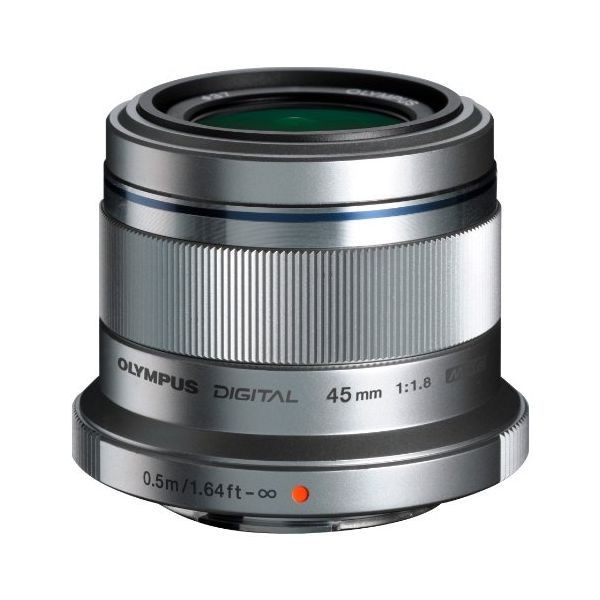 2022新春福袋】 中古 １年保証 シルバー F1.8 45mm DIGITAL M.ZUIKO