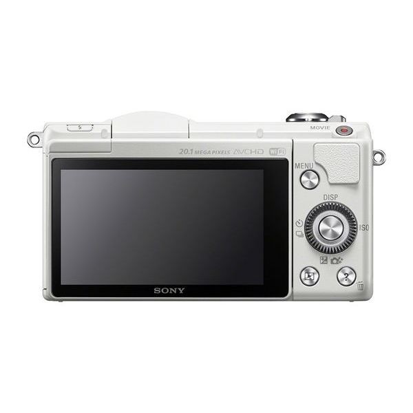 中古 １年保証 美品 SONY α5000 パワーズームレンズキット ILCE-5000L ホワイト_画像3