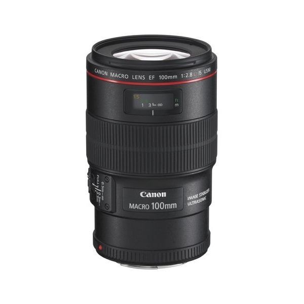 中古 １年保証 美品 Canon EF 100mm F2.8L IS USM マクロ_画像1