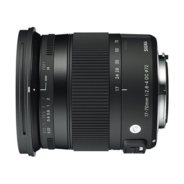 中古 １年保証 美品 SIGMA Contemporary 17-70mm F2.8-4 DC OS HSM MACRO ニコン_画像2