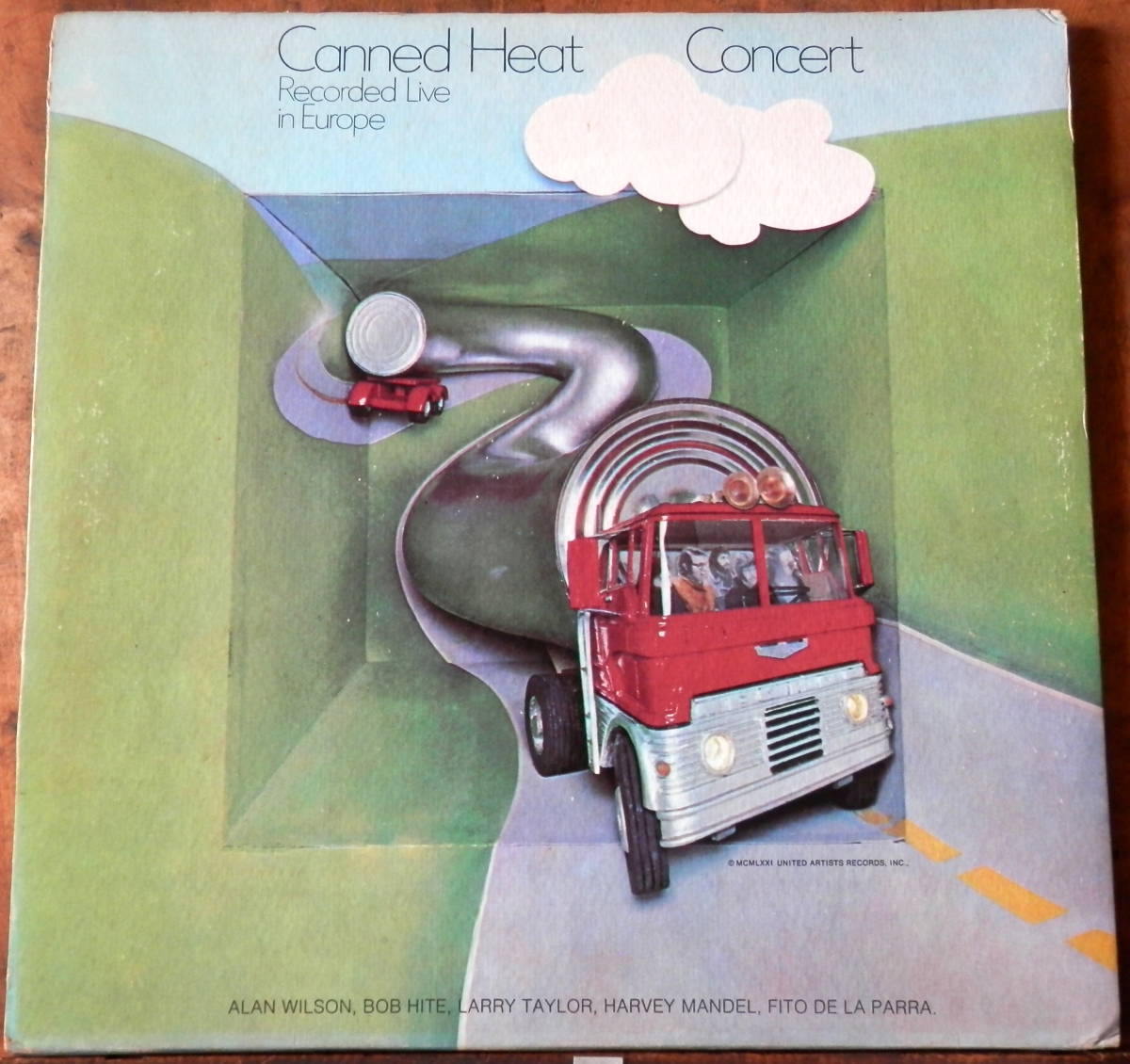 US'71【LP】Canned Heat - Concert(Recorded Live In Europe)_画像1