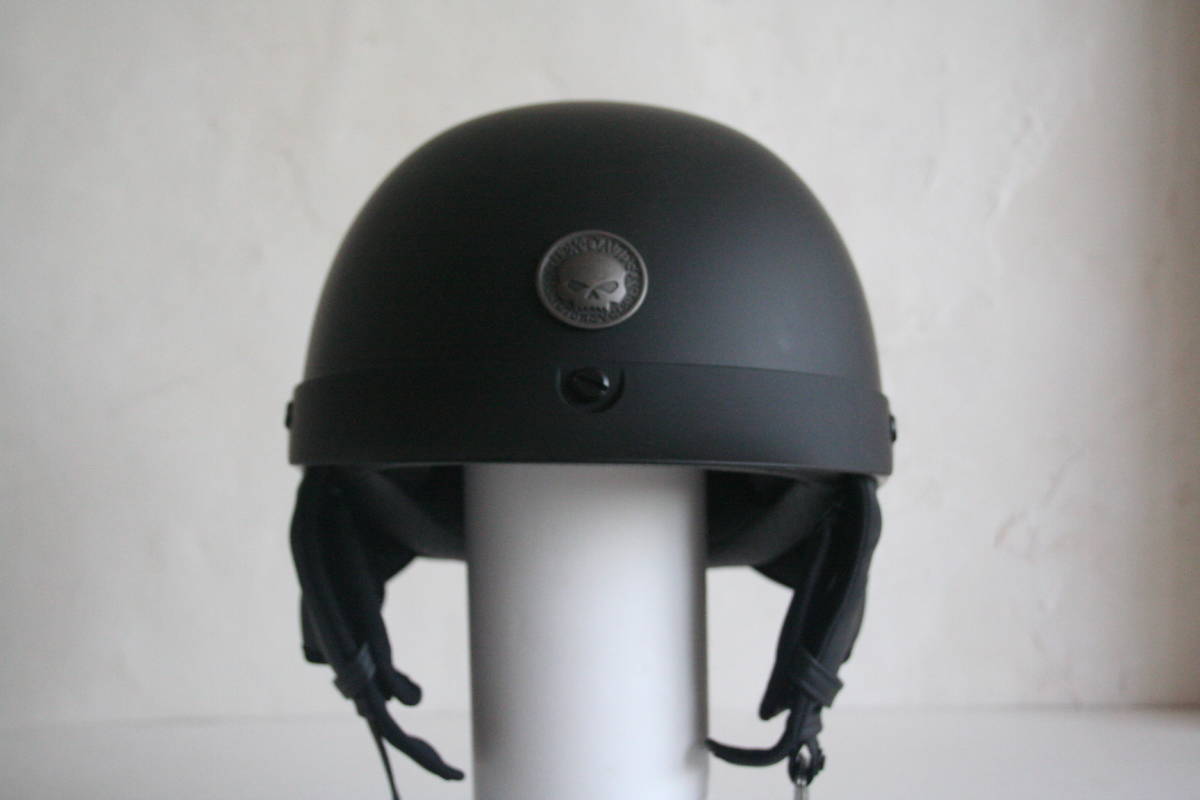 XS ハーレーダビッドソン スカルメダリオン ウルトラライトハーフヘルメット HARLEY DAVIDSON J-TechSkull Ultra-Light Helmet_画像3