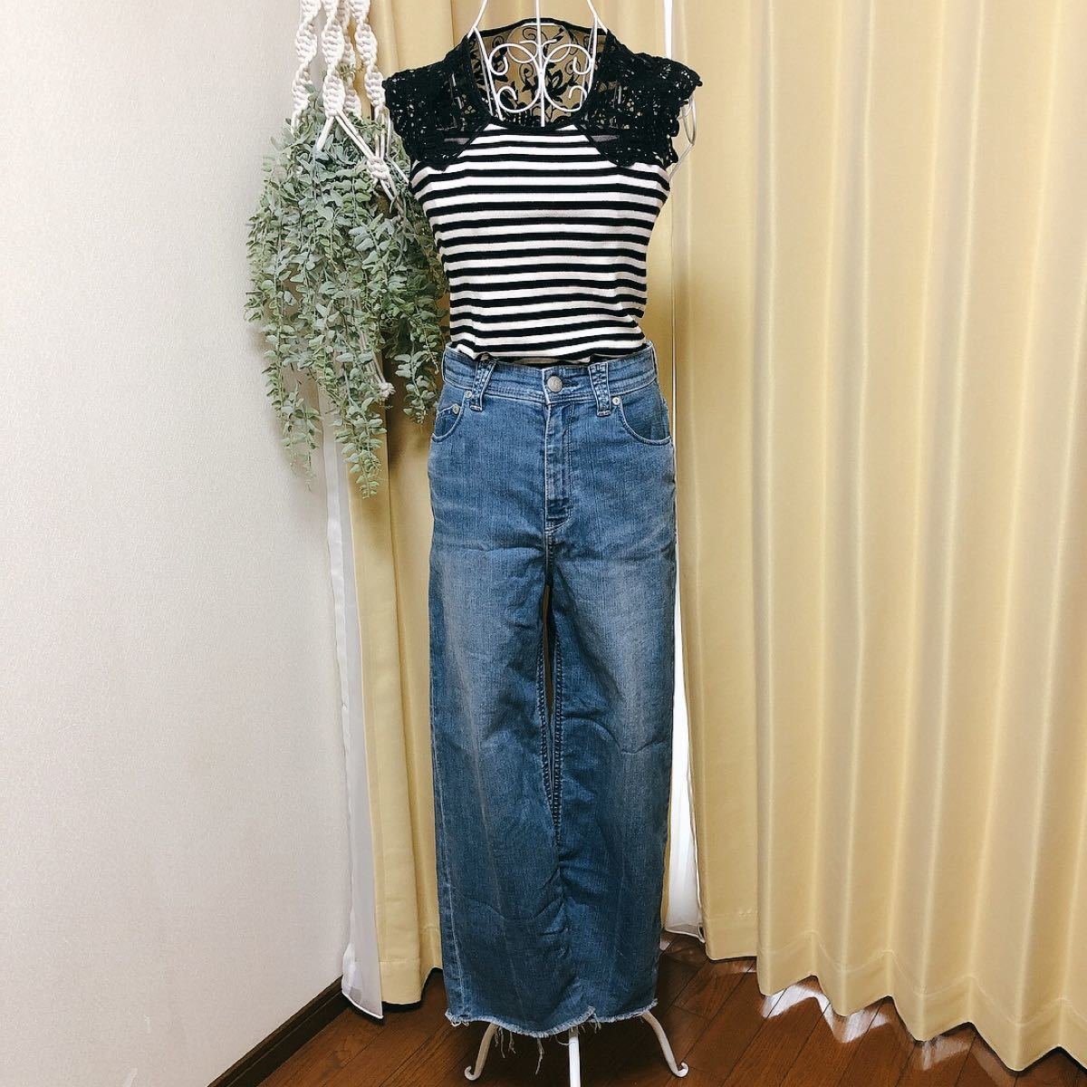 人気ブランド多数対象 YANUK ヤヌーク LILITH Wide Straight ワイド