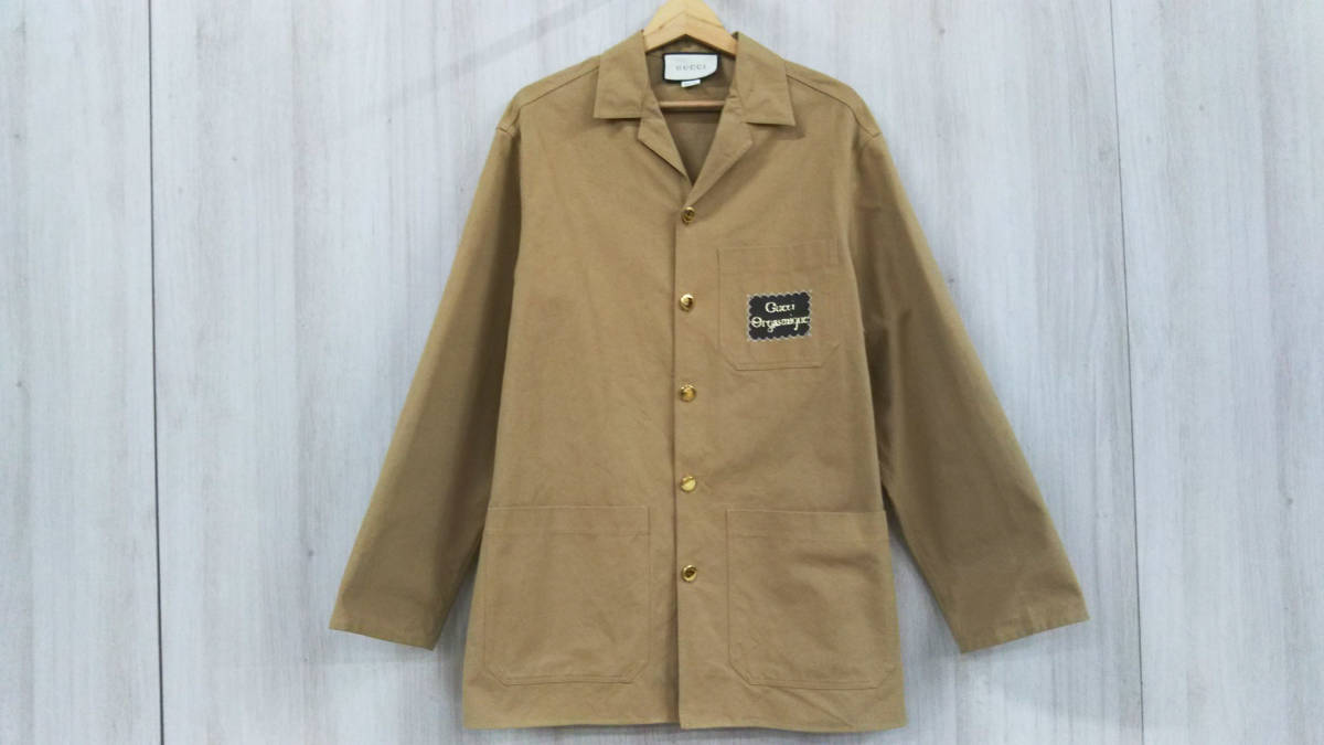 Yahoo!オークション - GUCCI グッチ シャツジャケット コート Yahoo!オークション - GUCCI グッチ シャツジャケット コート