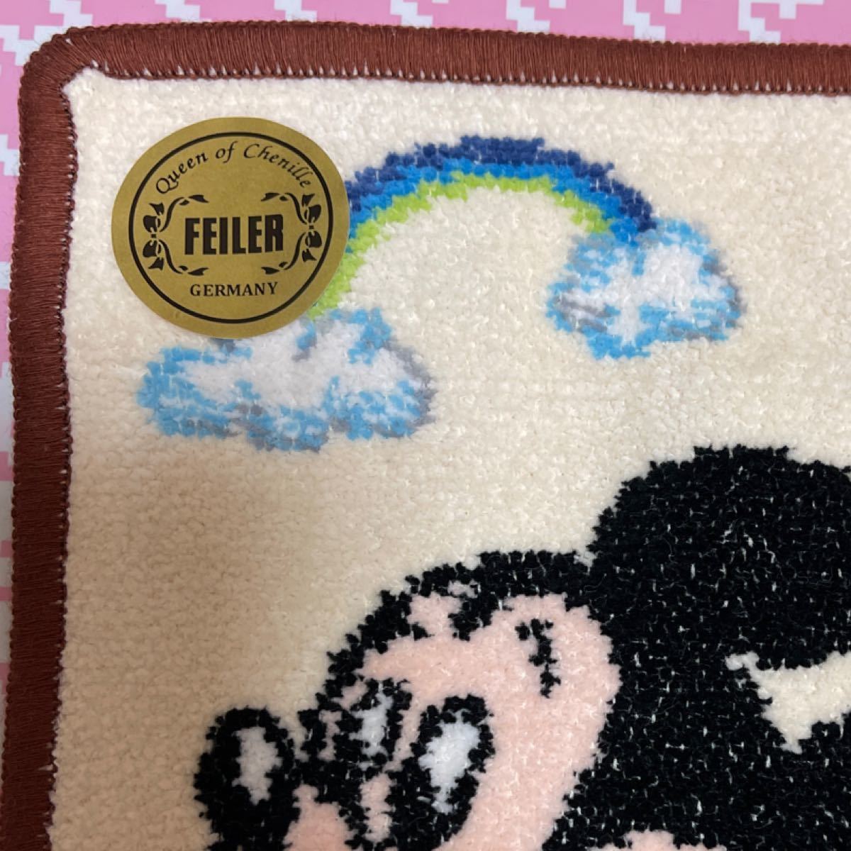 フェイラー FEILER JAL コラボ ディズニー ミッキーマウス タオルハンカチ
