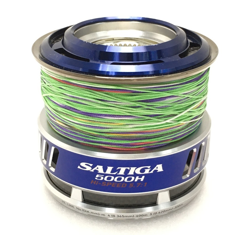人気激安 Daiwa ダイワ 10 ソルティガ 5000h 替えスプール スピニングリール やや傷や汚れあり 新製品 Www Coldwellbankersamara Com