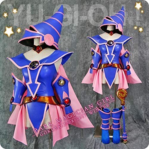 コスプレ衣装◇遊☆戯☆王/ブラックマジシャンガール +靴+武器
