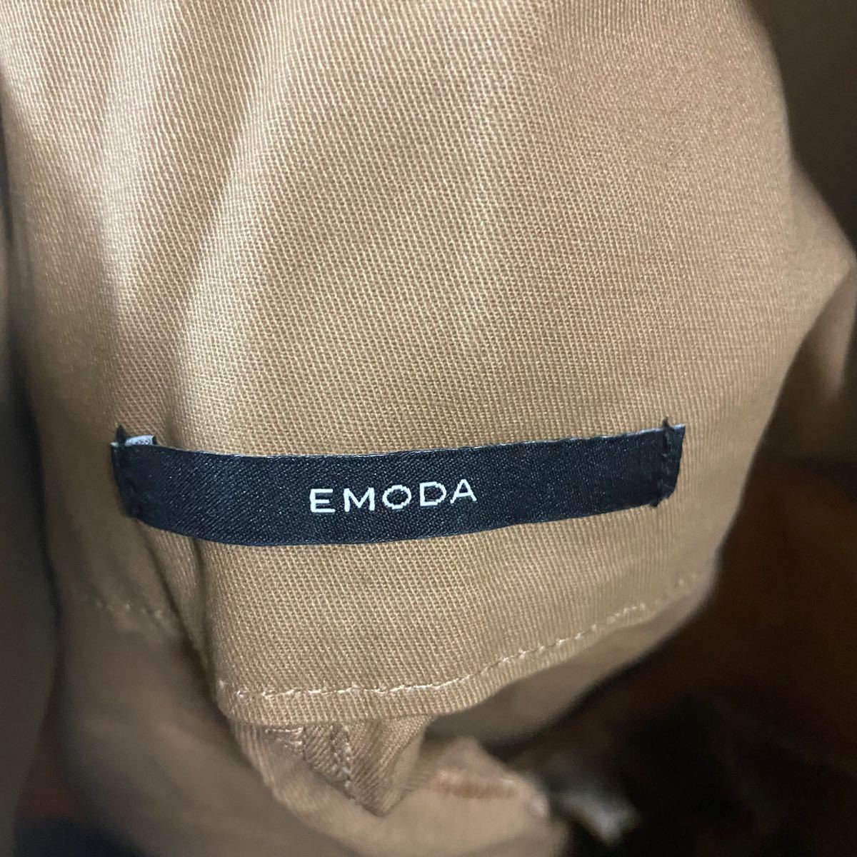 【最終値下げ】EMODA エモダ ハイマークミニスカート キャメル S