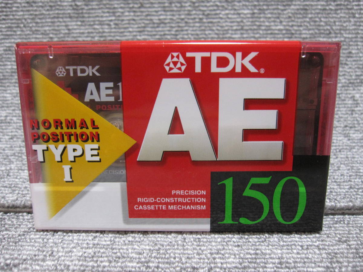 【未使用品 カセットテープ】Z/ TDK AE 150 ノーマルポジション TYPE-Ⅰ いい音設計 タフテープ 同梱歓迎 多数出品中 出品リスト検索！_画像1
