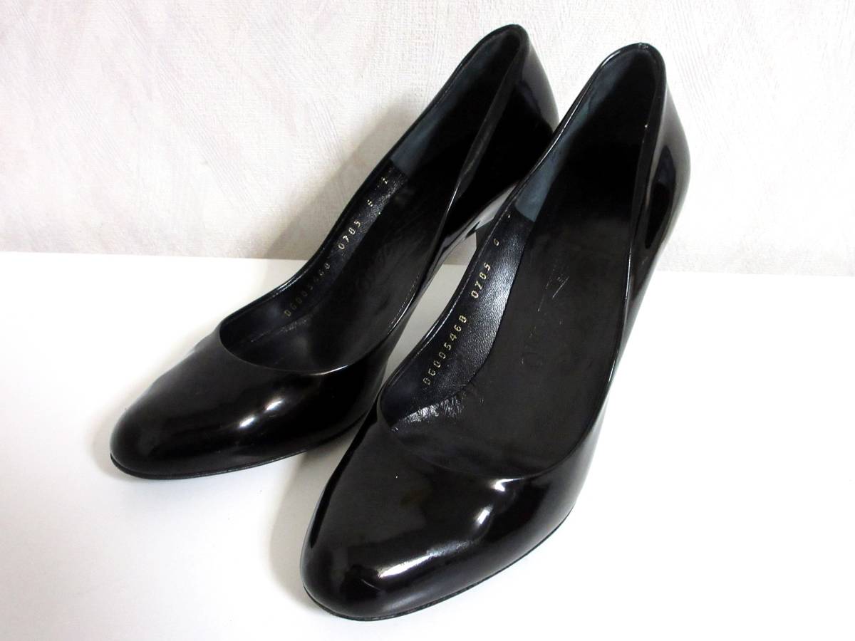 【超特価sale開催】 サルヴァトーレフェラガモ 北3597 6C ブラック 黒 パンプス レザー エナメル Ferragamo Salvatore 6 【超特価sale開催】 サルヴァトーレフェラガモ 北3597 6C ブラック 黒 パンプス レザー エナメル Ferragamo Salvatore 6
