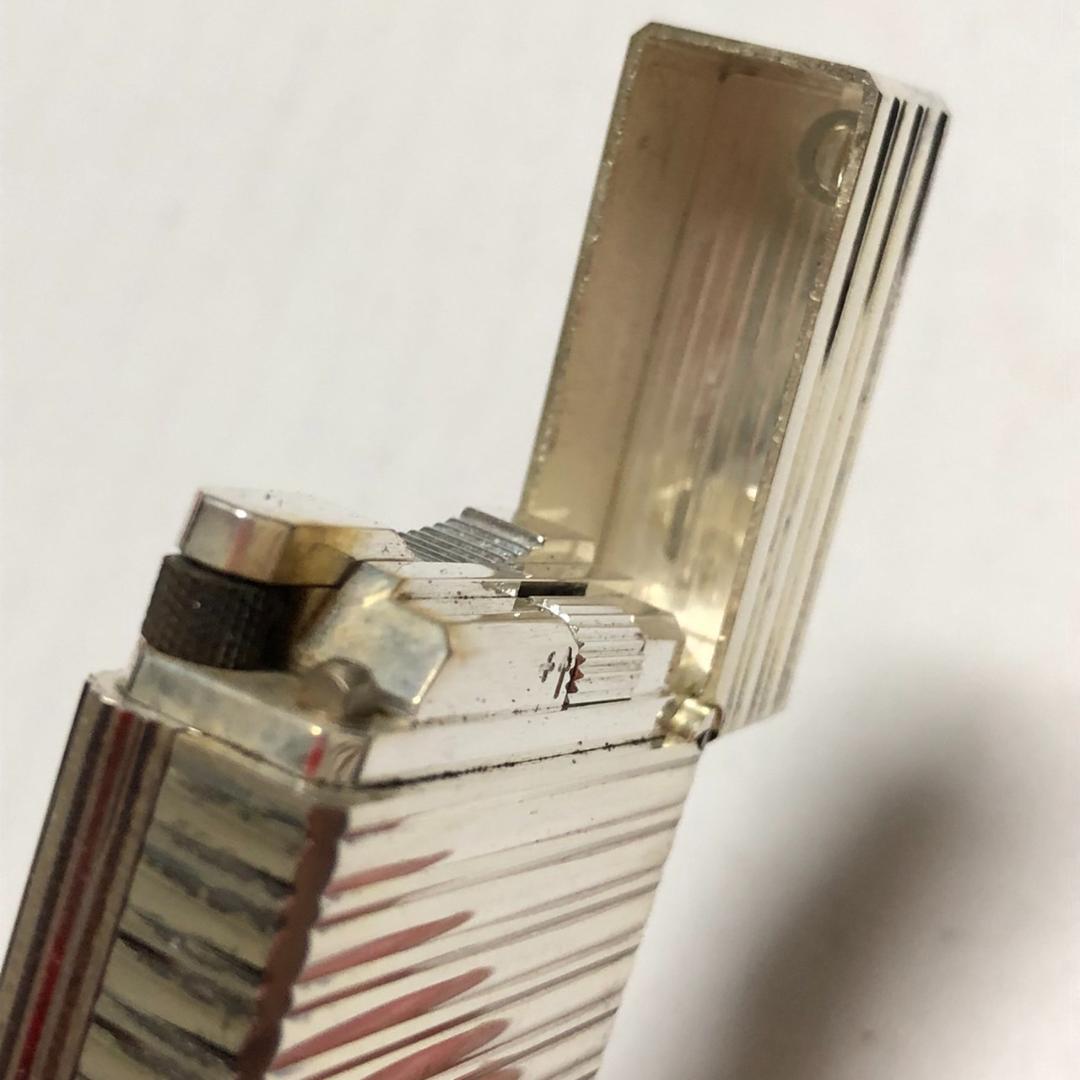 S.T.Dupont デュポン ガスライター シルバー 小物 メンズ ブランド