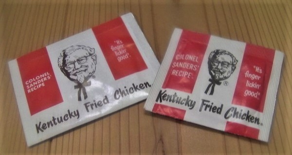  rare 1977 year about /KFC Kentucky Fried Chicken *tina-BOX. box ( not yet constructed ) package * car flannel Sanders * unused beautiful goods *1970 period novelty goods 