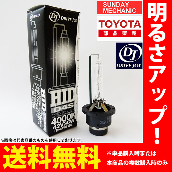 日産 プリメーラワゴン DRIVEJOY HIDバルブ V9119-7509 HID D2R 85V35W P12 ドライブジョイ 電球 ヘッドランプ_画像1