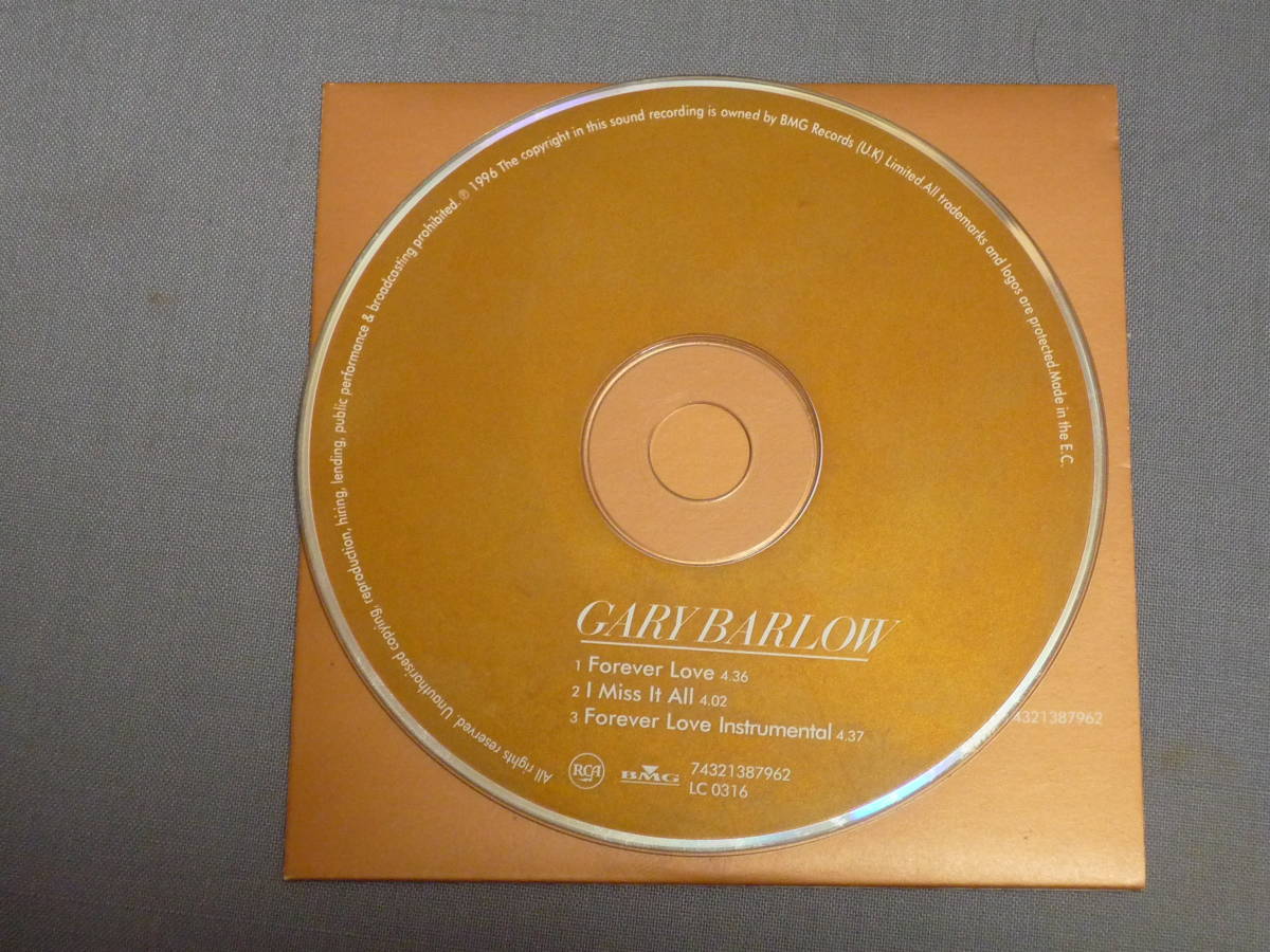 K30 Gary Barlow Forever Love (Single) [CD]