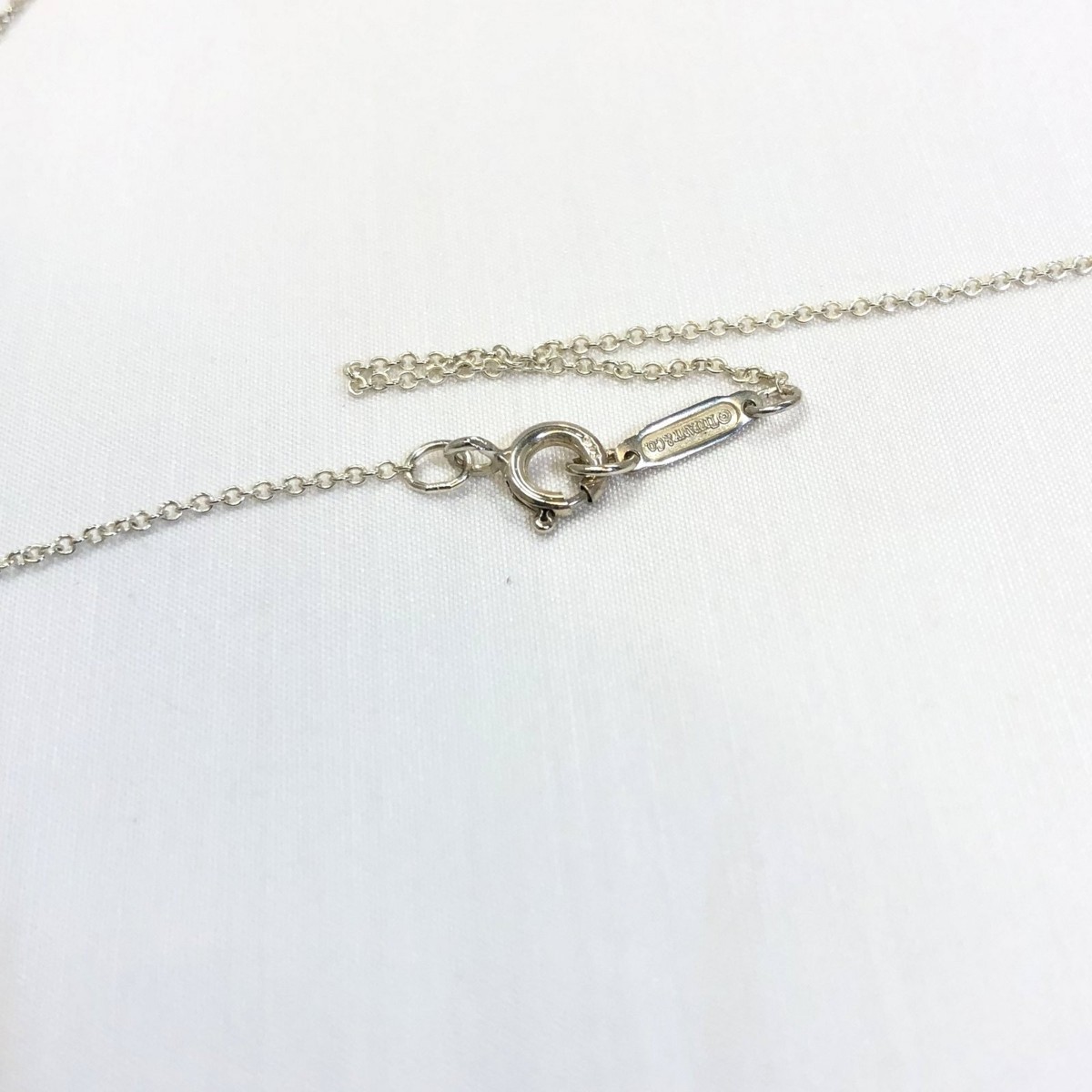 極美品 TIFFANY&Co. ティファニー ネックレス ジーグフェルドコレクション パール ハート ホワイト シルバー 925 アクセサリー RLV0029