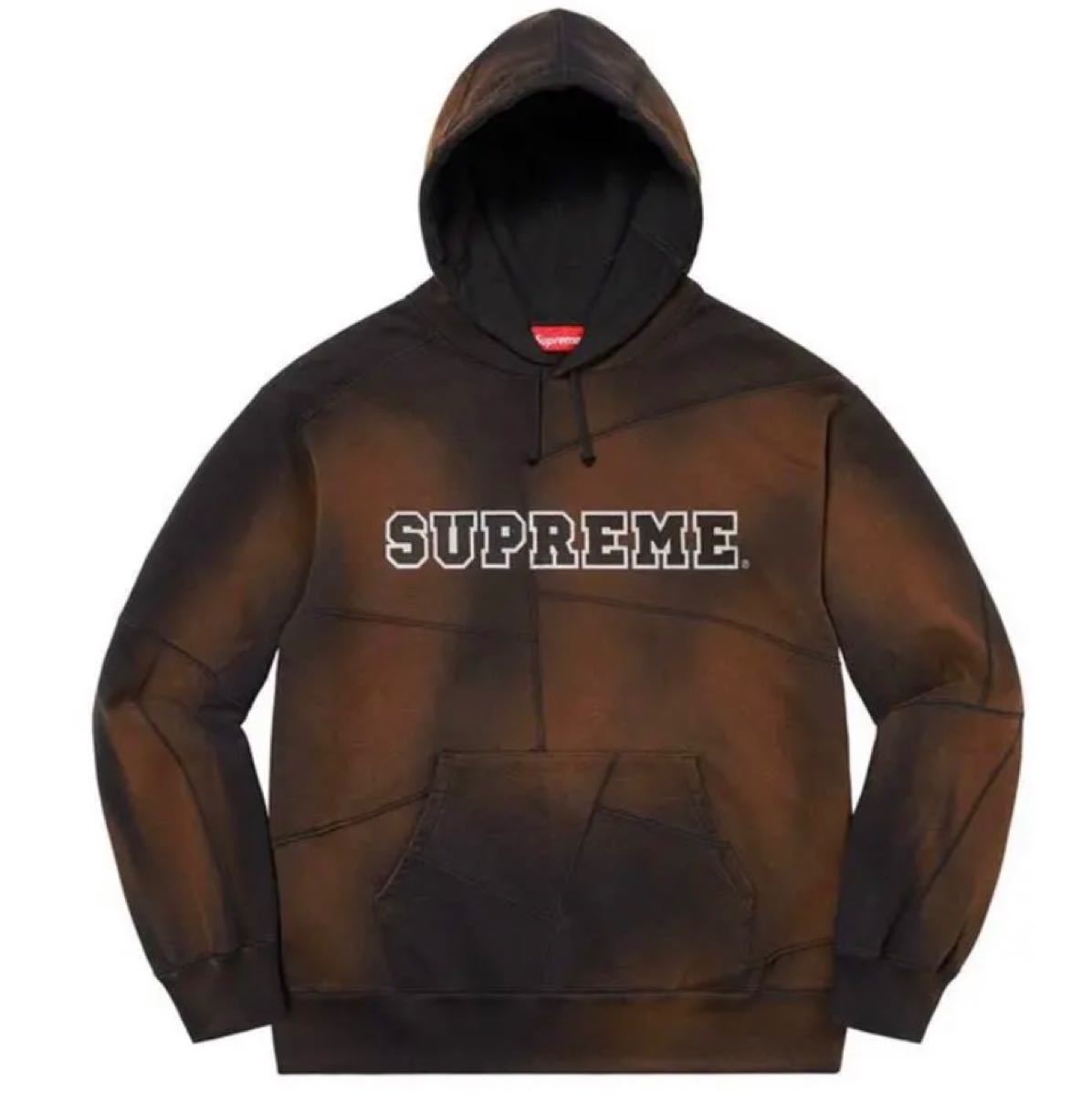 Supreme Patchwork Hooded Sweatshirt☆