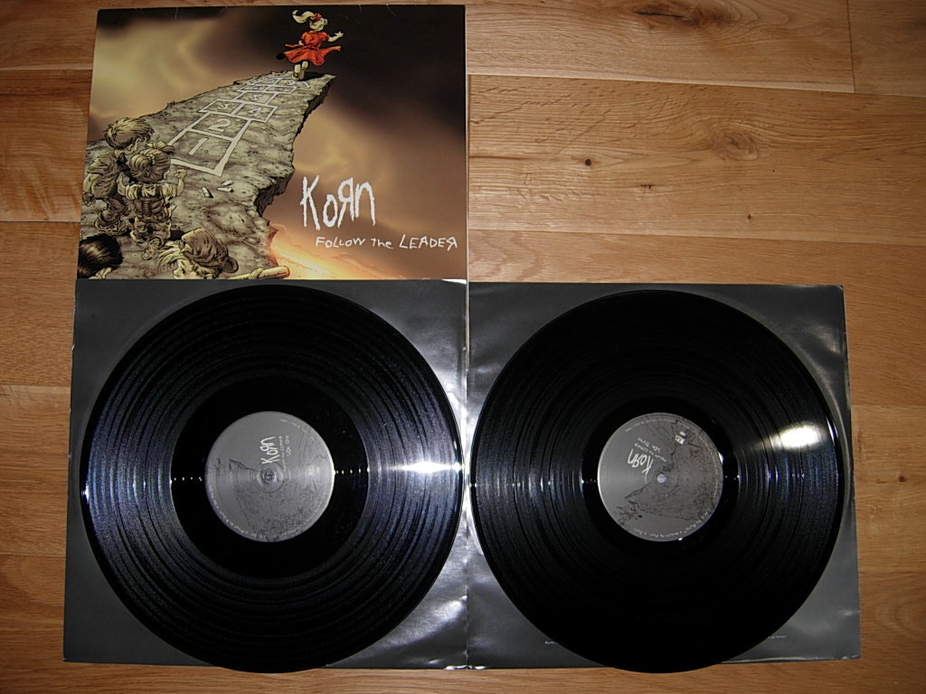 KORN FOLLOW THE LEADER LP Vinyl Analog レコード