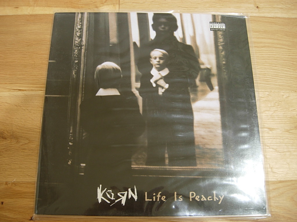 KORN LIFE IS PEACHY Analog Vinyl LP レコード-
