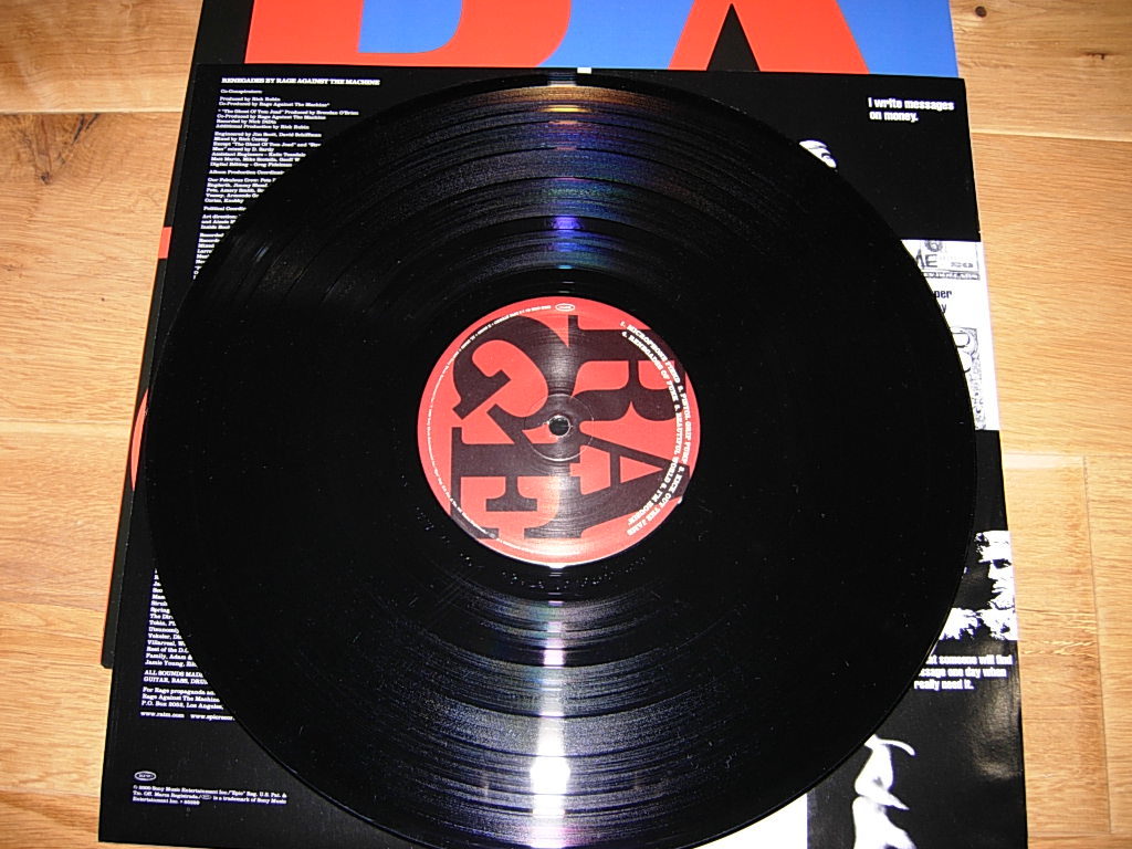 Rage Against The Machine Renegades アナログ　レコード　LP Vinyl　レイジアゲインストザマシーン_画像6