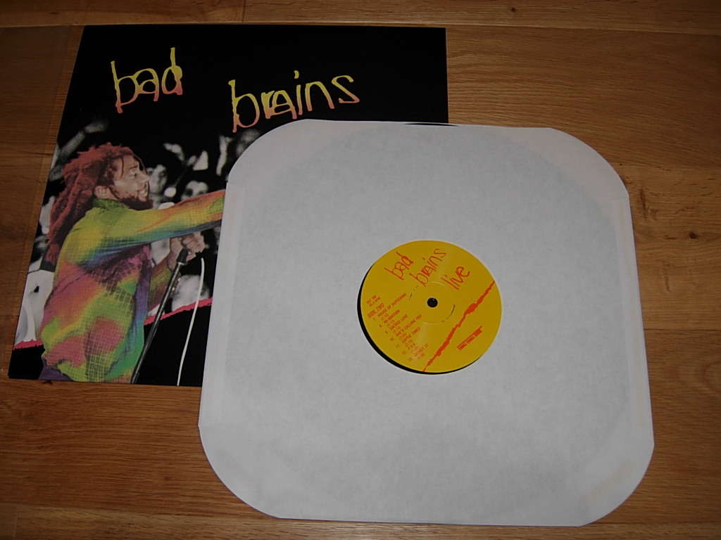 BAD BRAINS LIVE LP Vinyl　Analog レコード　バッドブレインズ