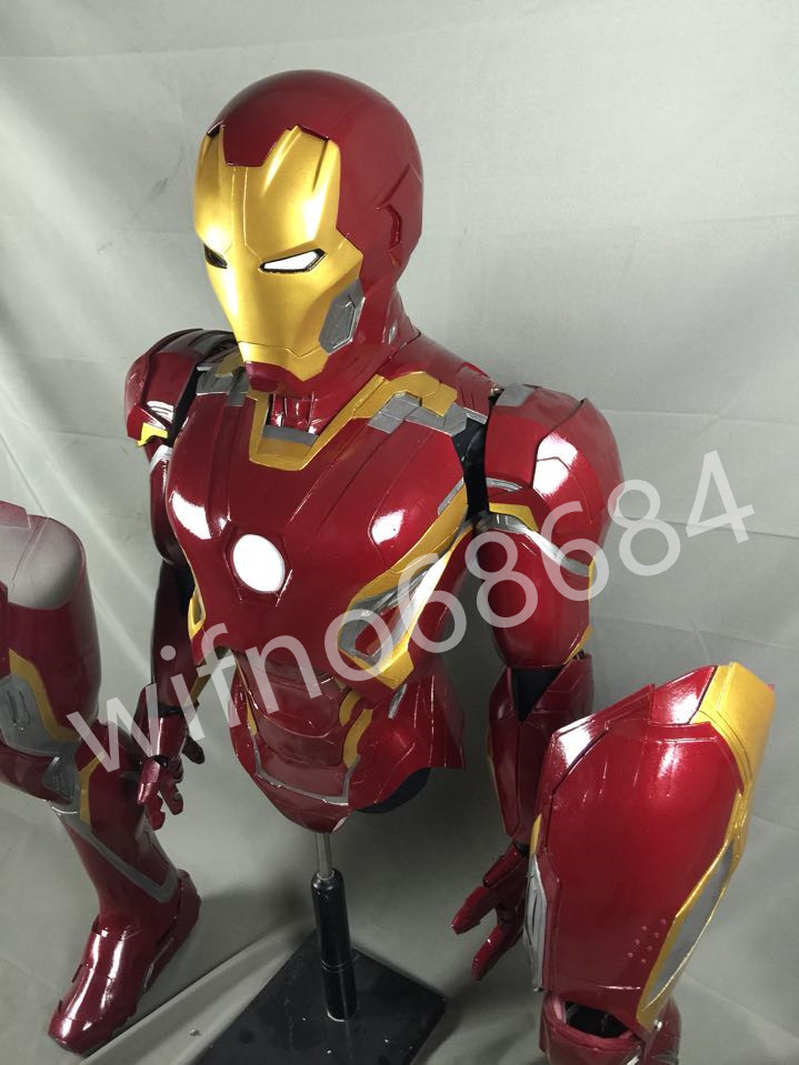  Sano sThanos Ironman MK46 MK4 MK45 MK50 MK7 MK45 костюмированная игра Halloween 1/1 костюм копия костюм маска 